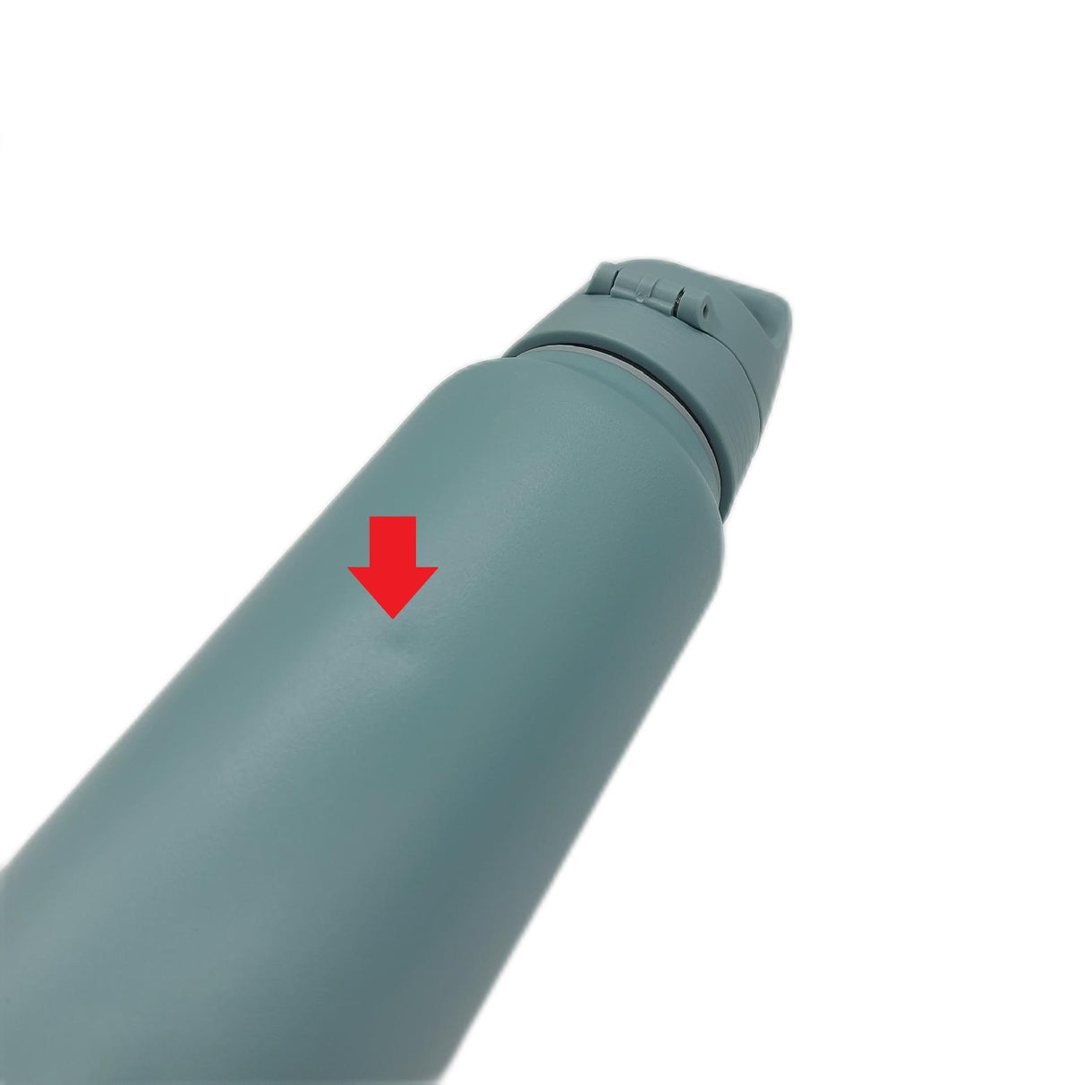 Sigg Alu Trinkflasche WMB Pathfinder Morning Blue 1 L Delle vorhanden