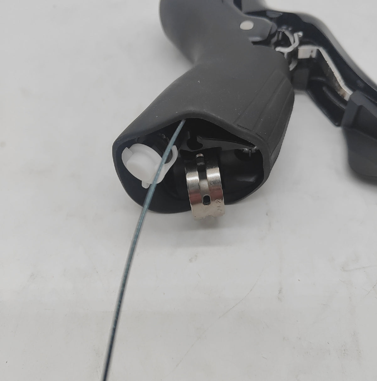 Shimano ST R7020 Bremshebel Schalthebel Schwarz Einheitsgröße starke Nutzungsspuren