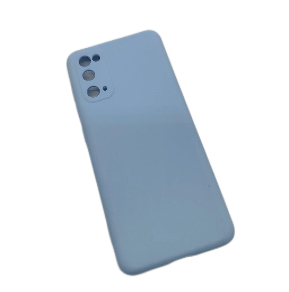 oakxco Samsung Galaxy S20 Huelle Silikon Case Kameraschutz Ultra Duenn Hellblau TPU Schutzhuelle
