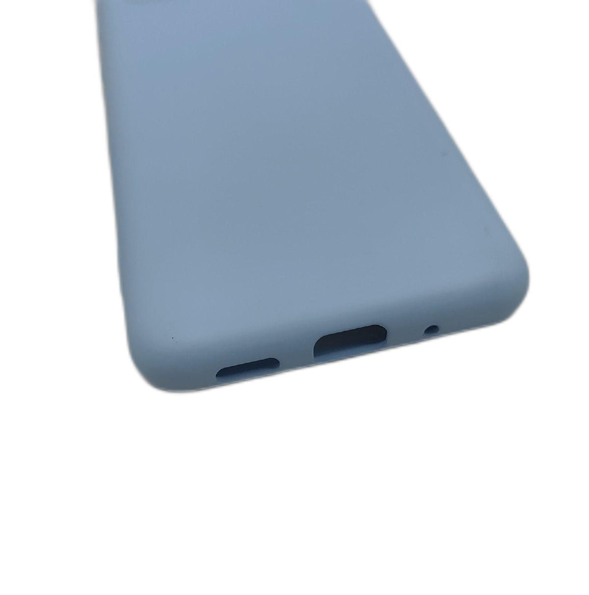 oakxco Samsung Galaxy S20 Huelle Silikon Case Kameraschutz Ultra Duenn Hellblau TPU Schutzhuelle