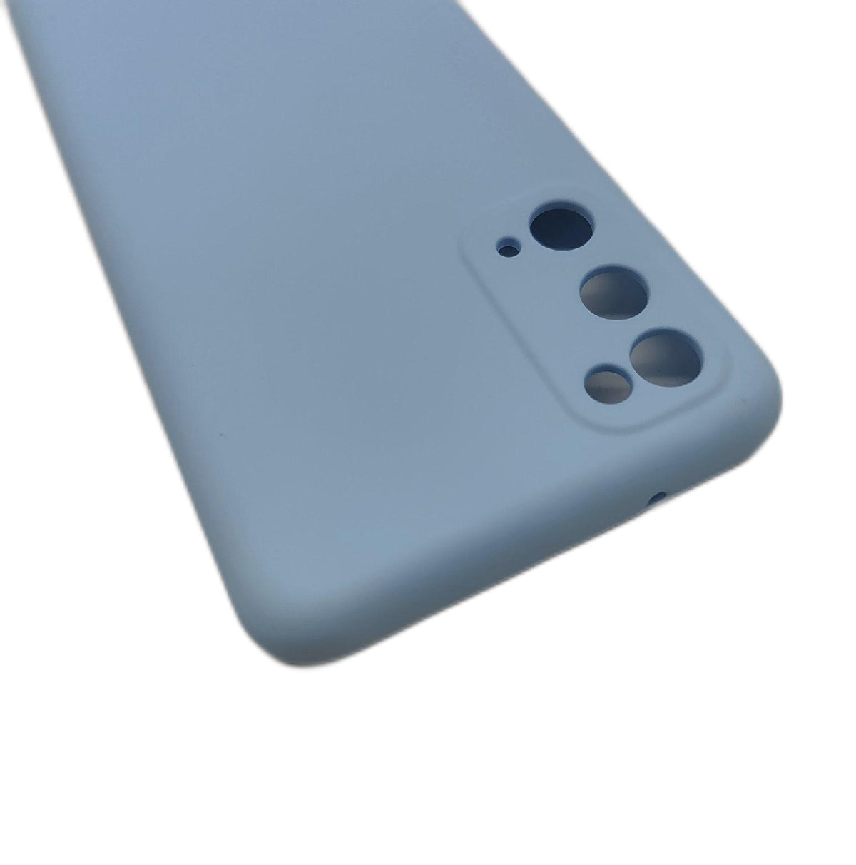 oakxco Samsung Galaxy S20 Huelle Silikon Case Kameraschutz Ultra Duenn Hellblau TPU Schutzhuelle