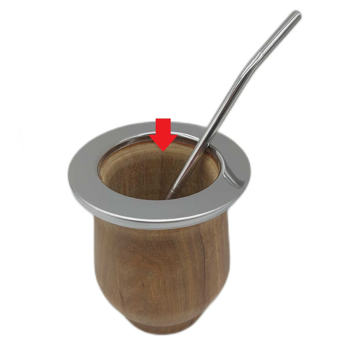 Argentinischer Mate Becher Trinkgefäße Camionero Holz Naturmaterial Geschenkidee