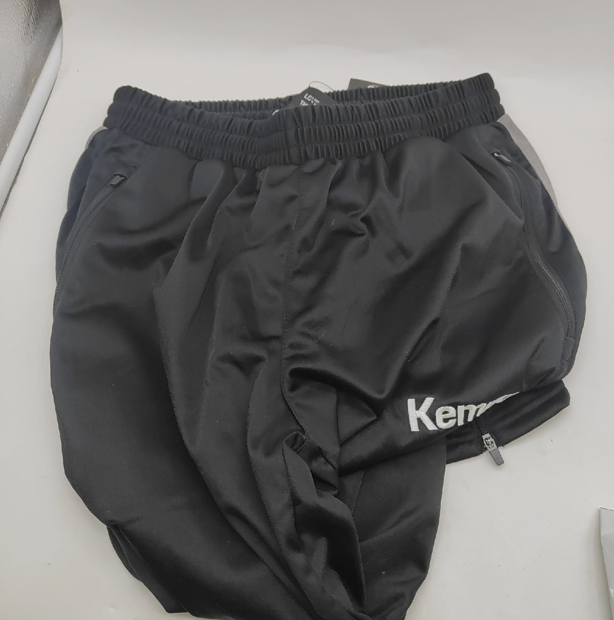 Kempa Core 2 0 Poly Damen Hose Schwarz Dunkelgrau Melange Gr M EU