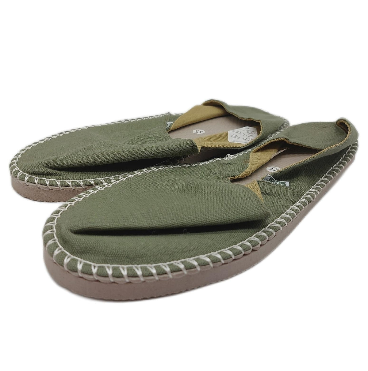 SEAC Espadrilles Schuhe Damen Herren Malaga Casual Hanf Kordeldetails Groesse 43