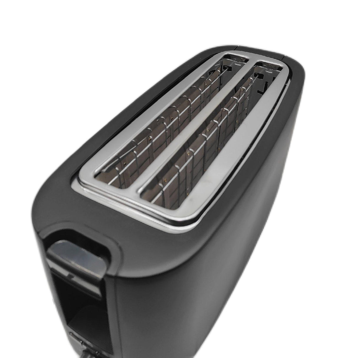 Clatronic n Toaster 4 Scheiben Langschlitztoaster mit Brötchenaufsatz Edelstahlgehäuse