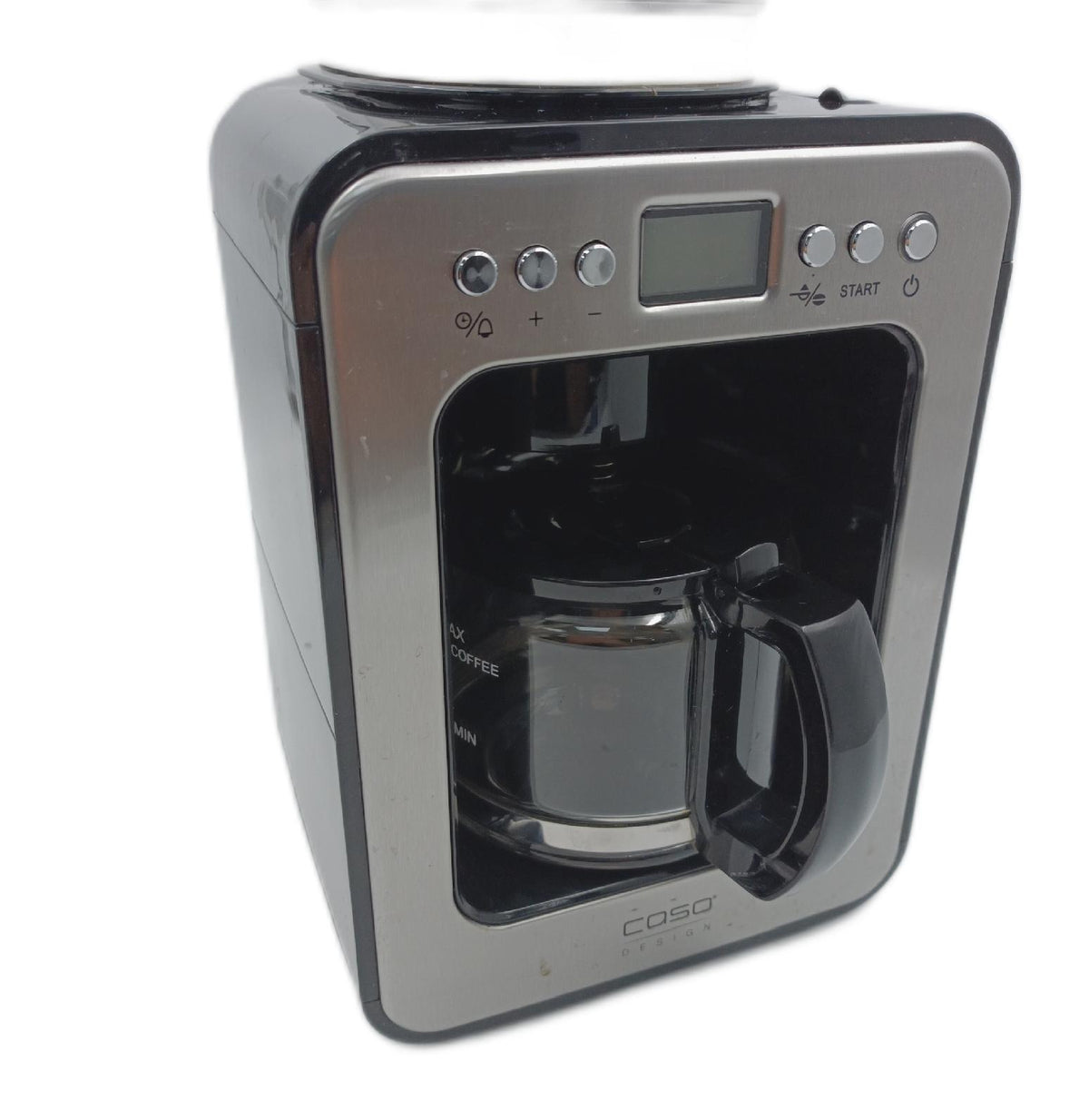 Caso 1848 Coffee Kaffeemaschine mit Mahlwerk 4 Tassen Warmhaltefunktion entnehmbar Gebrauchsspuren