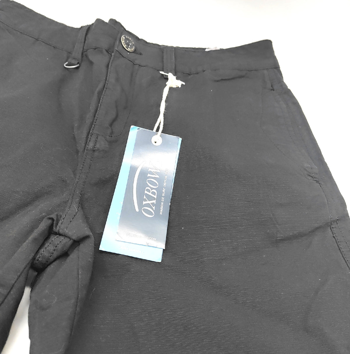 OXBOW Shorts N1ORTANGO Herren Bermuda Classic Schwarz Größe 40