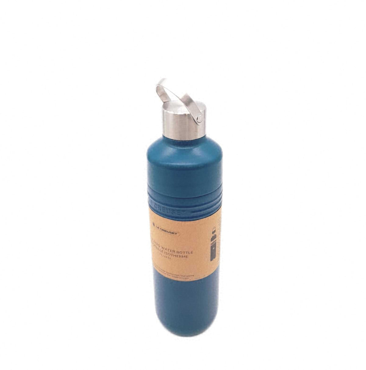 Le Creuset Isolierflasche 1 Liter Tiefblaugrun Trinkgefass Tischflasche Thermosflasche