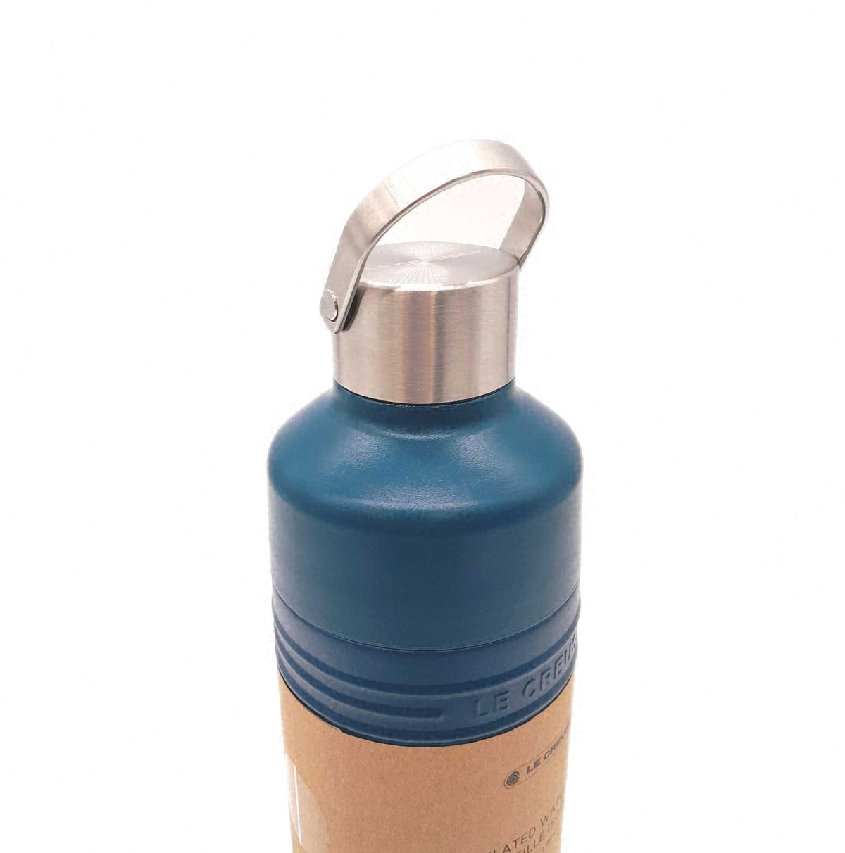 Le Creuset Isolierflasche 1 Liter Tiefblaugrun Trinkgefass Tischflasche Thermosflasche
