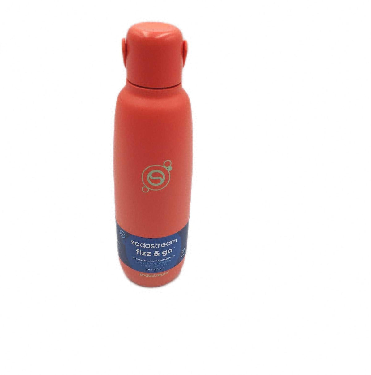 sodastream Go Edelstahlsprudlerflasche 0 9 Liter Doppelwandig Isoliert Trinkflasche
