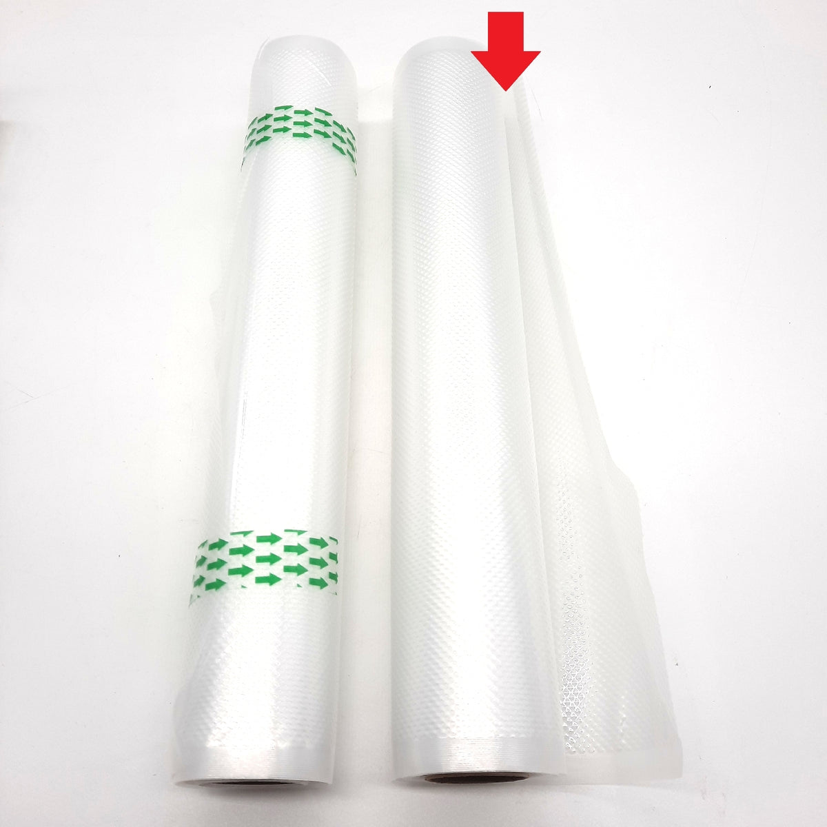 KitchenBoss Vakuumierbeutel 6 Rollen Vakuumierfolie?28x300cm Profi-Folienrollen für Vakuumiergerät & Sous Vide, Vakuumbeutel für Lebensmittel Reißfest und Kochfest