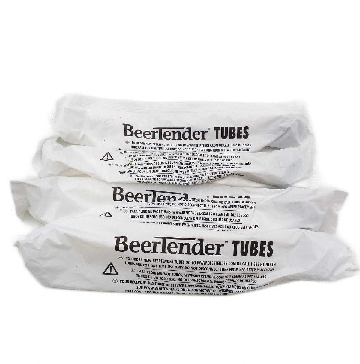 Krups Servierröhren für Bier Zapfanlagen Beertender 4 Stück