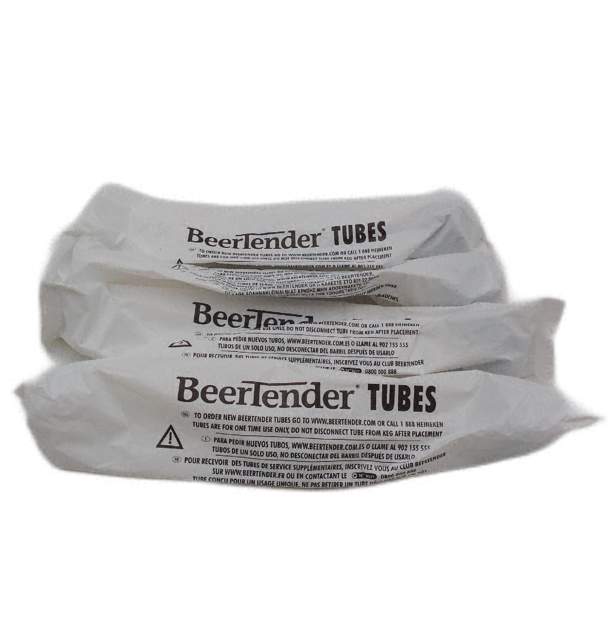Krups Servierröhren für Bier Zapfanlagen Beertender 4 Stück