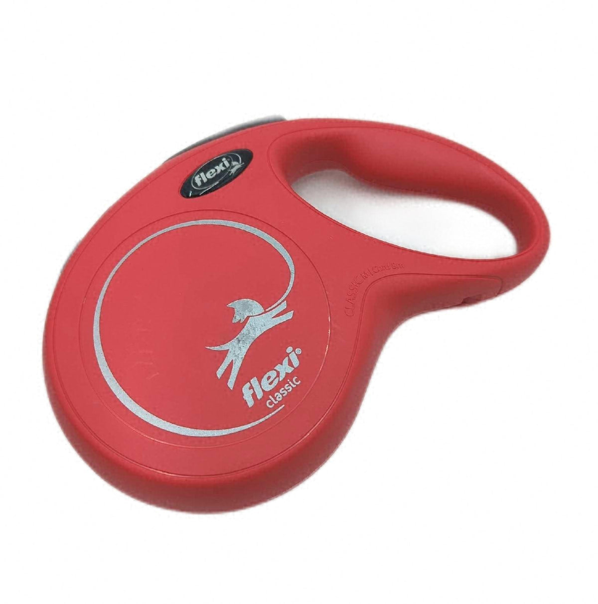flexi Classic M Hunde Rollleine 8 Meter Seil rot hochwertige Leine Bekleidung Leinen