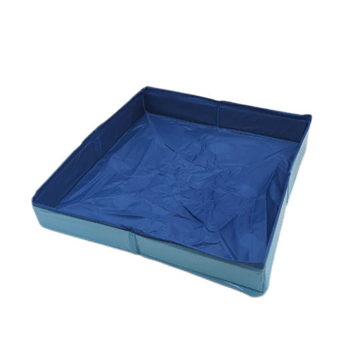 Hundepool Klein Faltbar 50x10cm Katzenpool Kratzfest Verschleißfest Wasserbecken für Haustiere