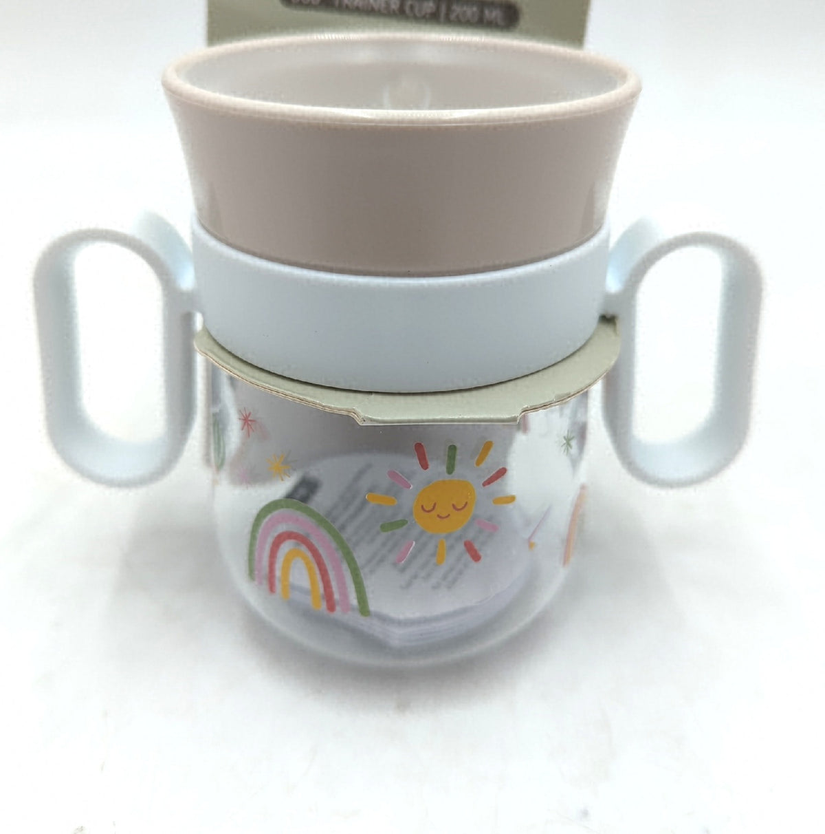Mepal Mio 360 Grad Trinklernbecher 200 ml Sunshine Rainbow Food