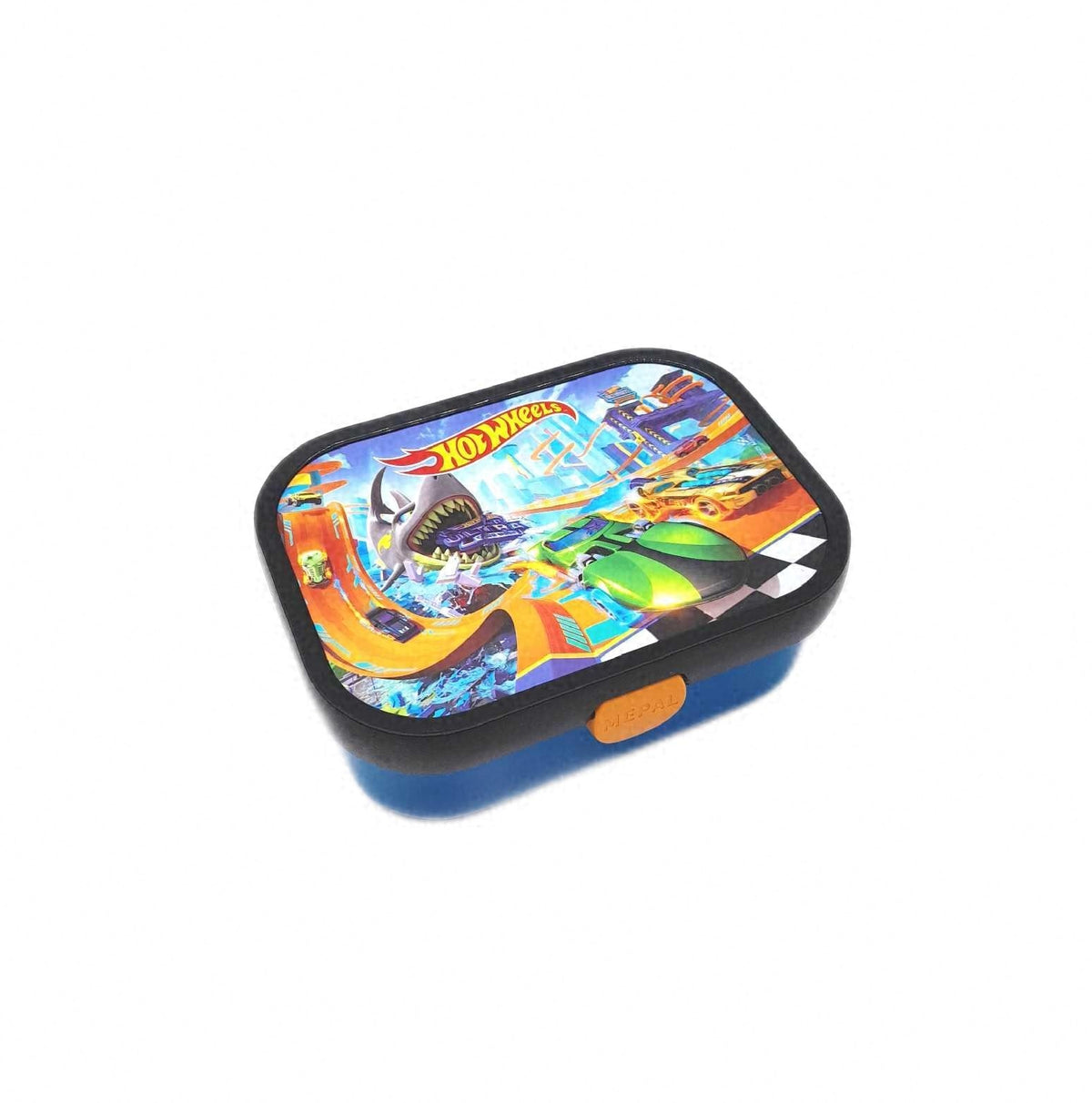 Mepal Brotdose Campus Kinder Bento Box mit Fächern und Gabel Lunchbox Meal