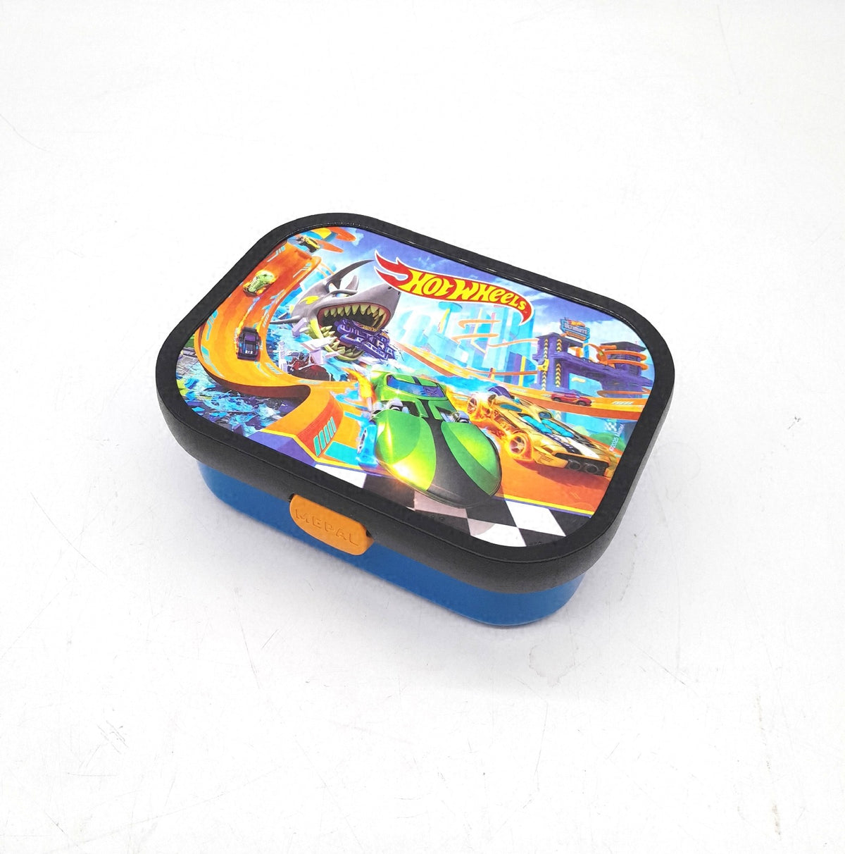 Mepal Brotdose Campus Kinder Bento Box mit Fächern und Gabel Lunchbox Meal