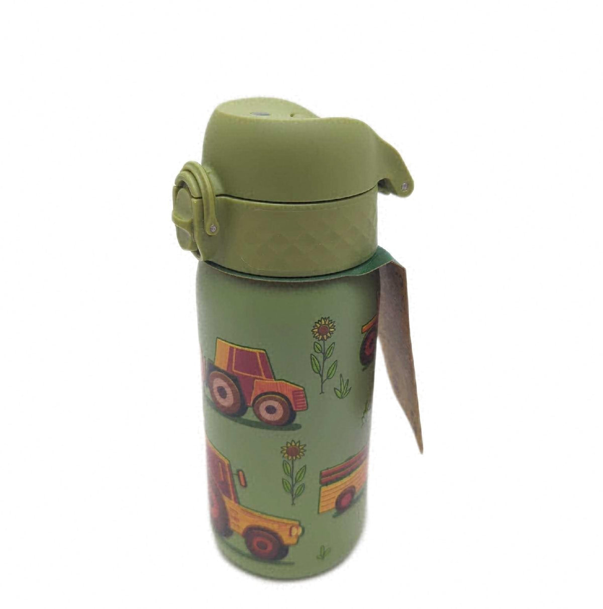 Ion8 Trinkflasche Edelstahl Leicht 400ml Nicht Isoliert Auslaufsicher Kinderflasche