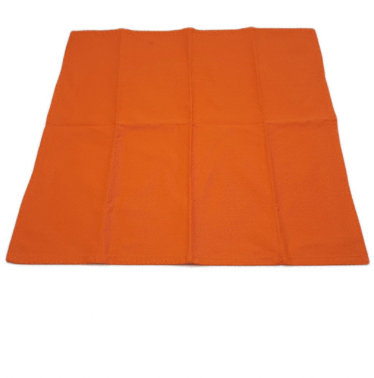 Sweet Needle Servietten 100 Prozent Baumwolle Ubergross 45 x 45 cm Orange schwerer Stoff
