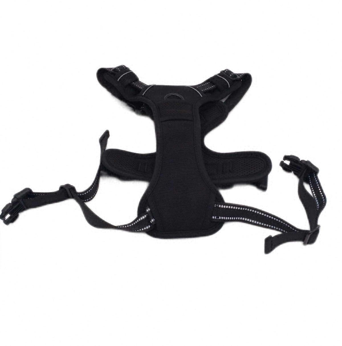 rabbitgoo Hundegeschirr Grosse Hunde Leichtes Anlegen L Schwarz Harnesses robust bequem verstellbar