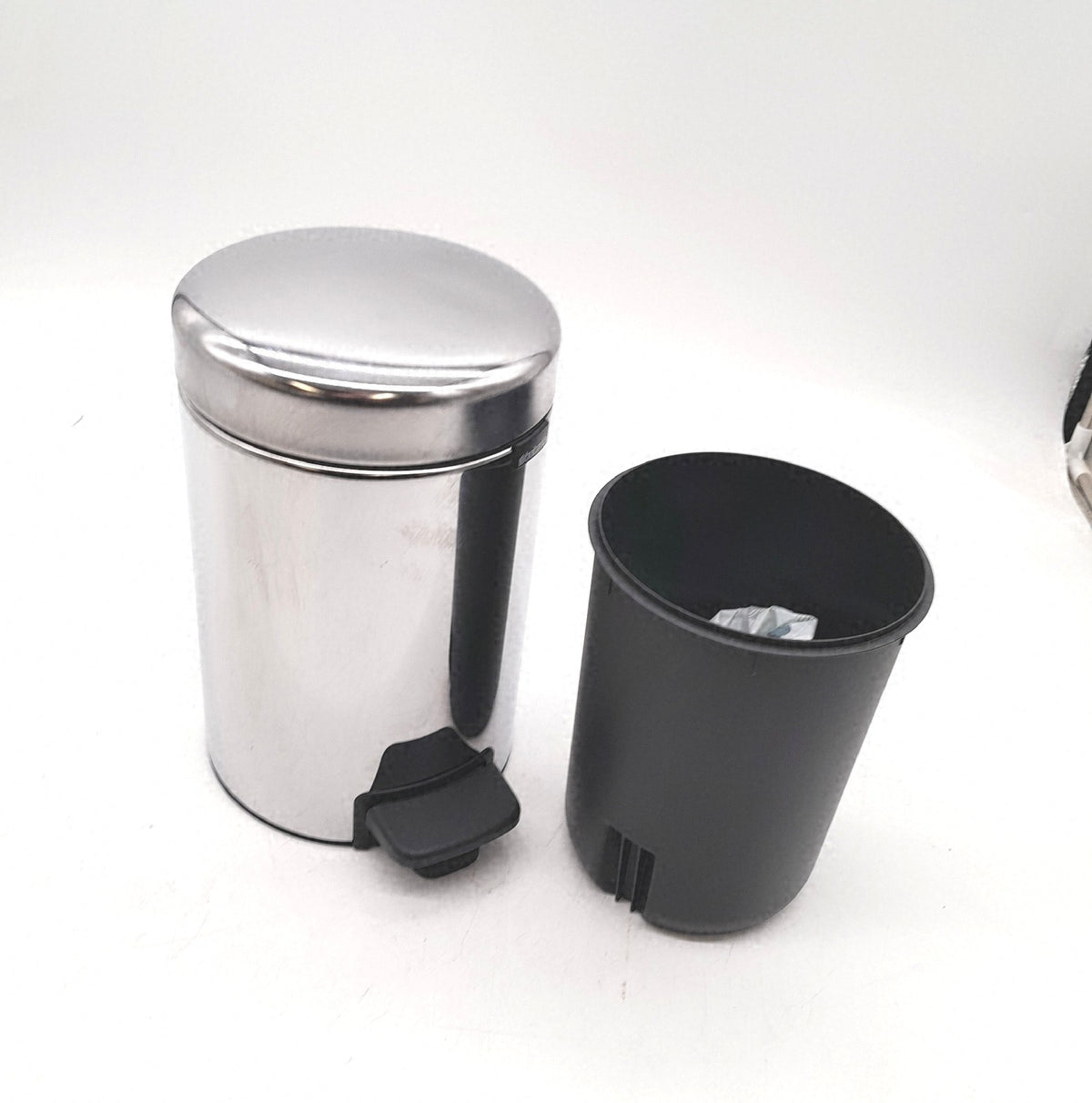 Brabantia 113147 GG172 Treteimer Inneneimer aus Kunststoff Stahl Brilliant Steel 10 Liter
