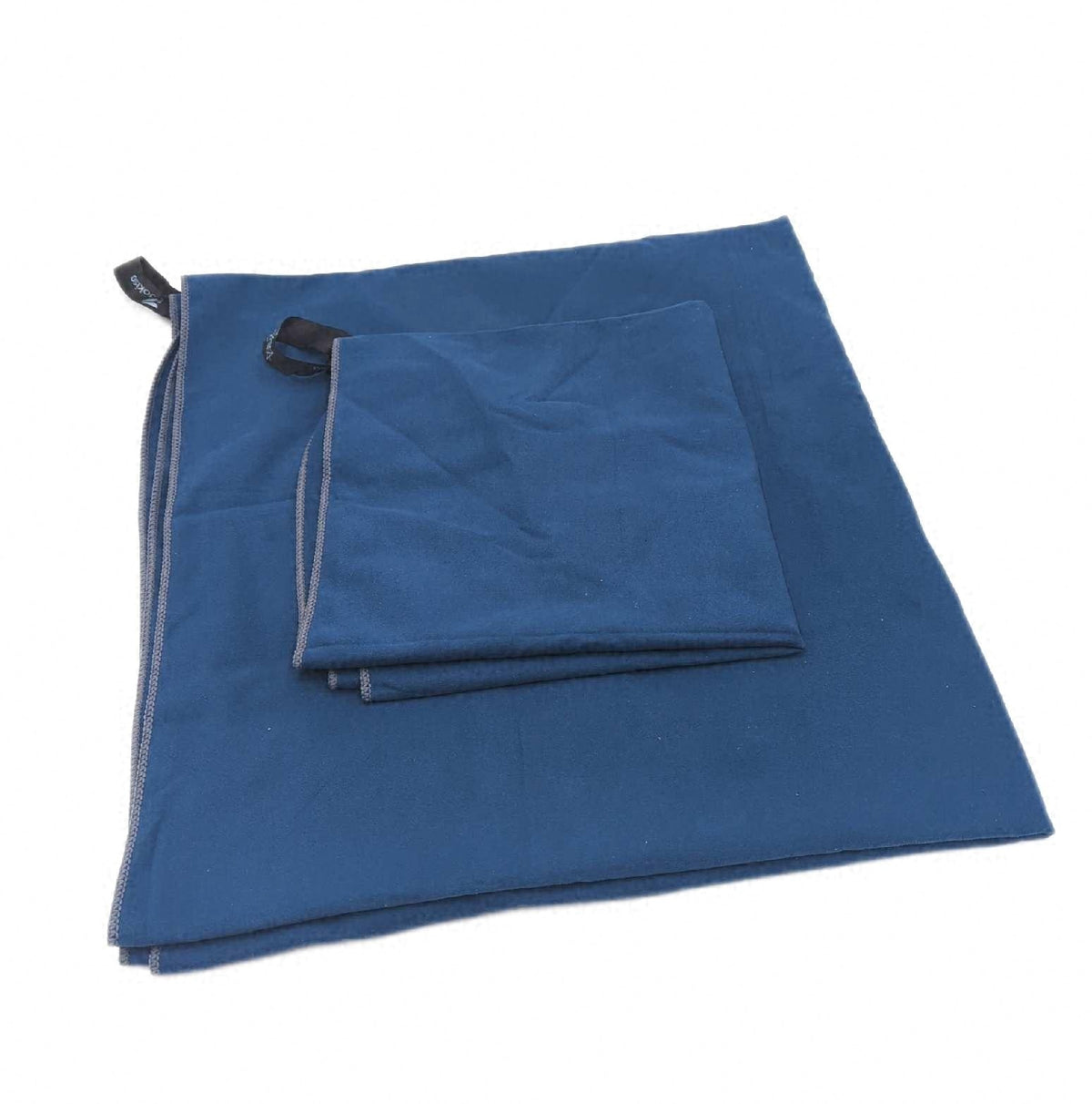 Microfaser Handtücher Set 2 Stück Badetuch 180x90cm und Gästetuch 100x50cm Groß weich