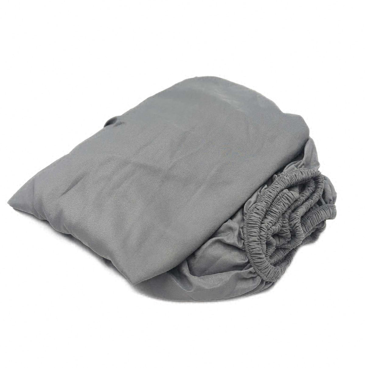 Amazon Basics Mikrofaser Spannbetttuch Dunkelgrau 90 x 190 x 30 cm Passform