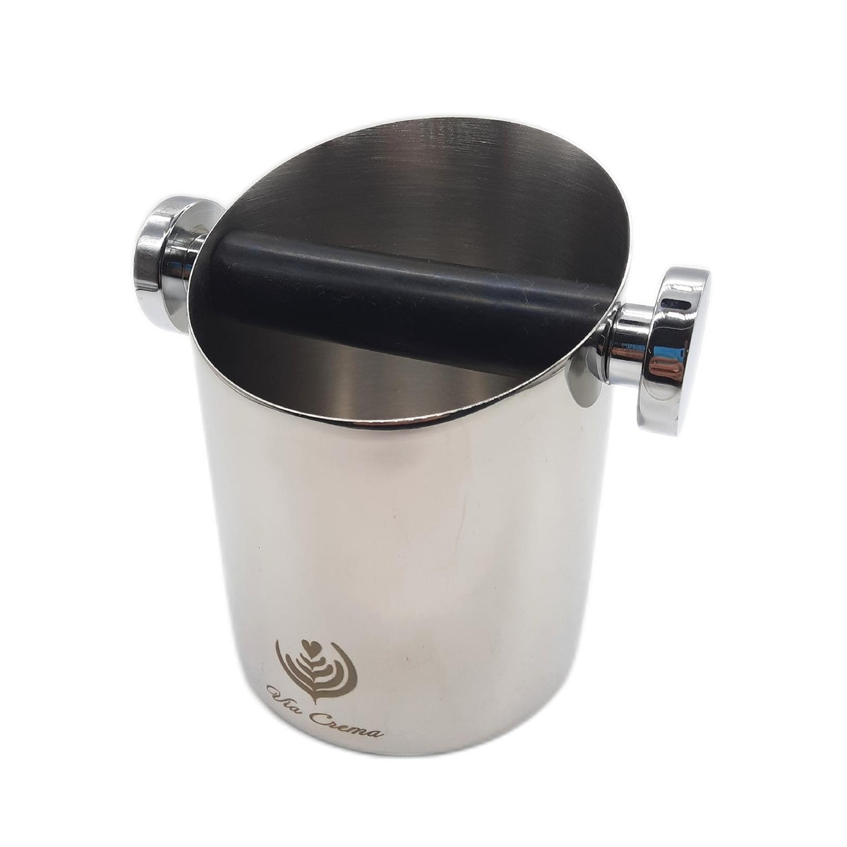 Motta Edelstahl Abschlagbehälter 11 cm passend für Hot Beverage Makers aus Edelstahl