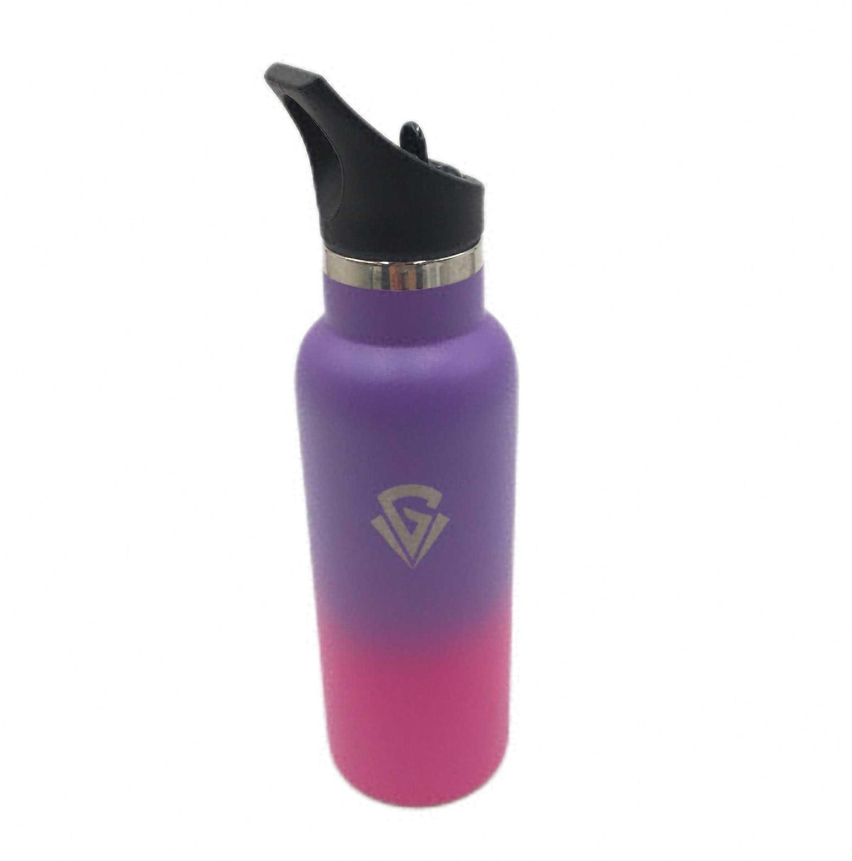 JAPORIA Thermosflasche 500ml Trinkflasche Strohhalm ohne Deckel