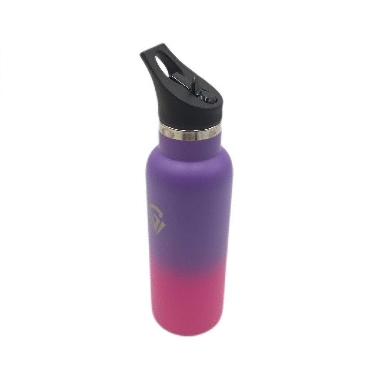 JAPORIA Thermosflasche 500ml Trinkflasche Strohhalm ohne Deckel