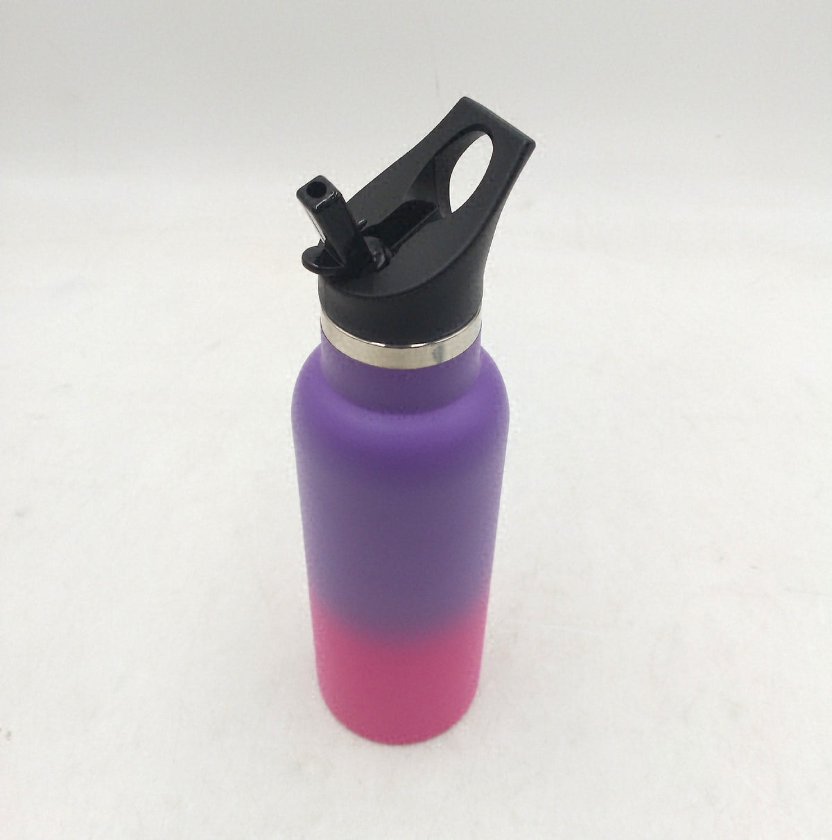 JAPORIA Thermosflasche 500ml Trinkflasche Strohhalm ohne Deckel