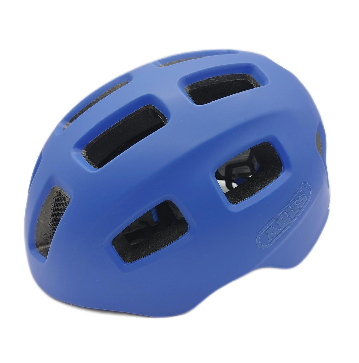 Abus Fahrradhelm Youn I 2 0 Licht Kinder Jugendliche Junge Farbe Blau Größe S