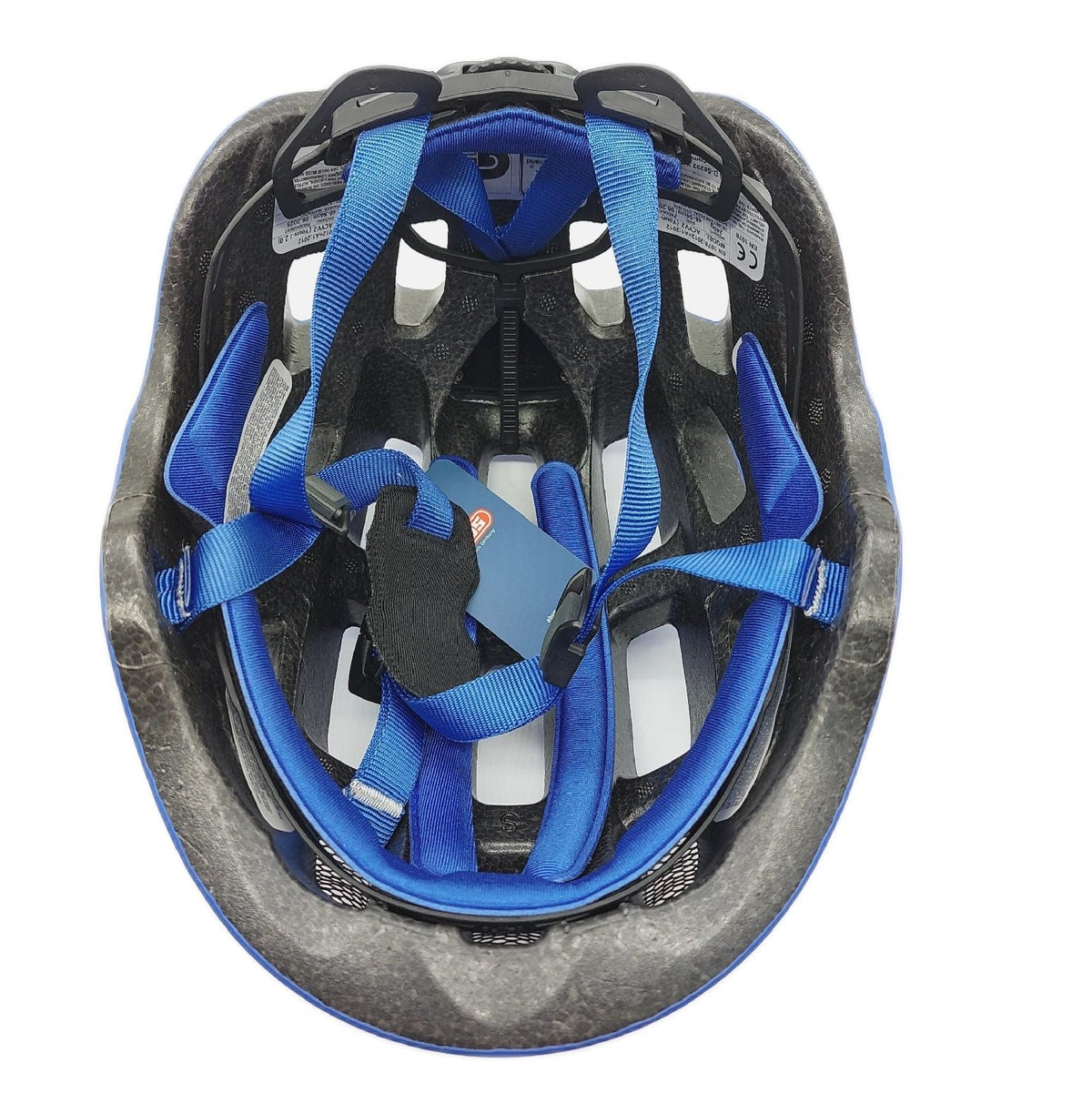 Abus Fahrradhelm Youn I 2 0 Licht Kinder Jugendliche Junge Farbe Blau Größe S