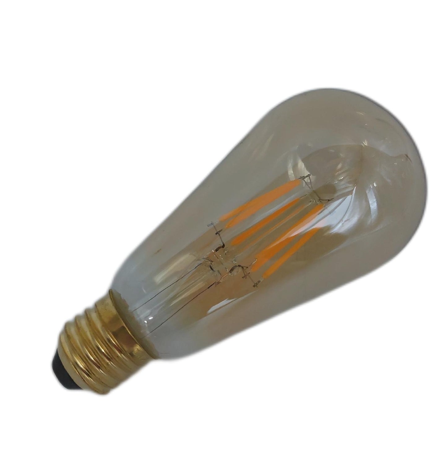 Liuyife Glühbirne Beleuchtung ST64 6W Vintage LED Entspricht 60W für warmes Licht