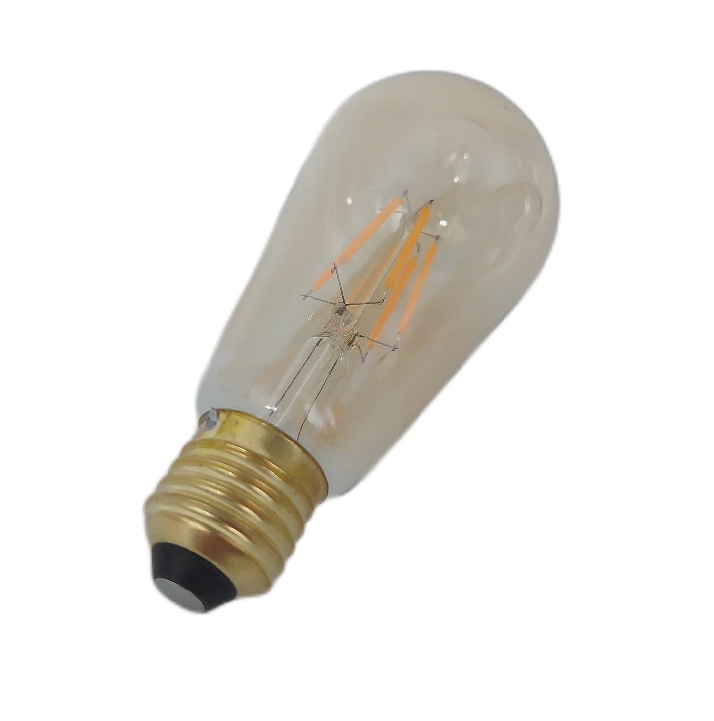 Liuyife Glühbirne Beleuchtung ST64 6W Vintage LED Entspricht 60W für warmes Licht