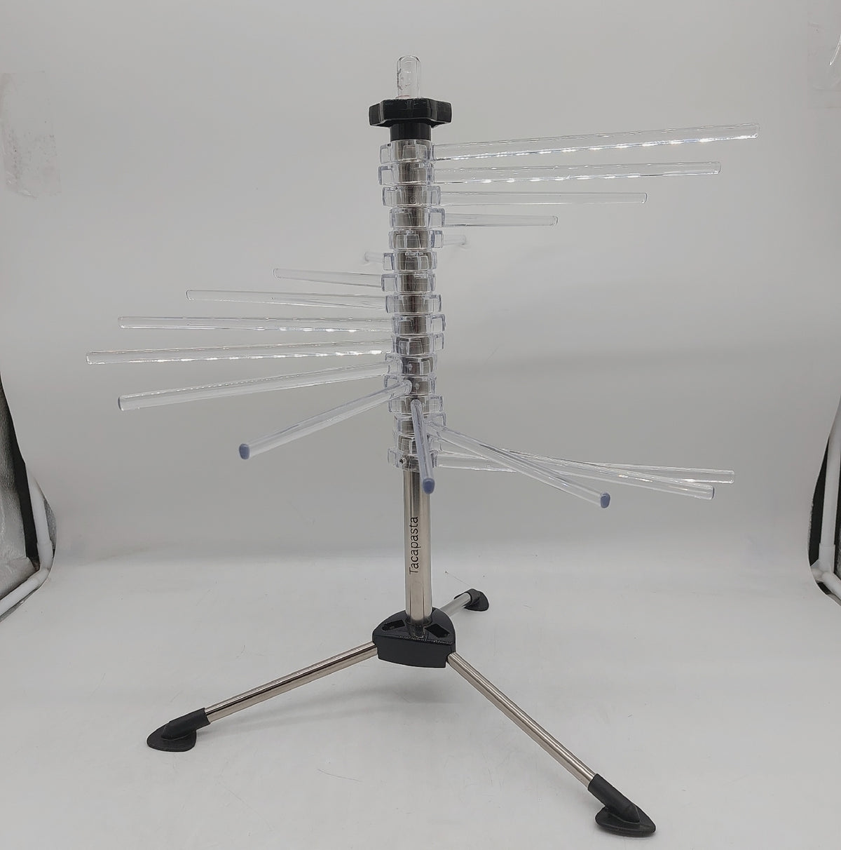 MARCATO Pasta Drying Rack, Platzsparender Teigtrockner, Kunststoff,Fresh Pasta Dryer, Foldable, Space-Saving, 16 Arms, Up to 2 kg of Pasta, Kitchen Accessory, Made in Italy. Model: Tcapasta