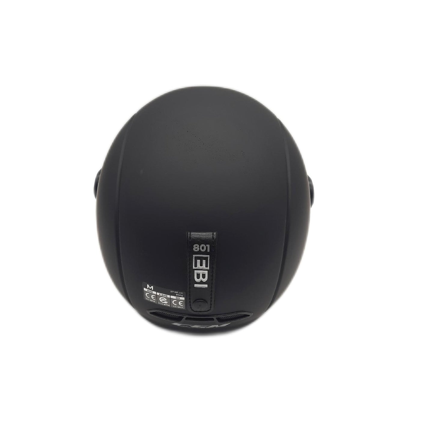 CGM Skihelm Schutzhelme EBI Unisex Schwarz Matt Größe M 57 58cm Snow Sport