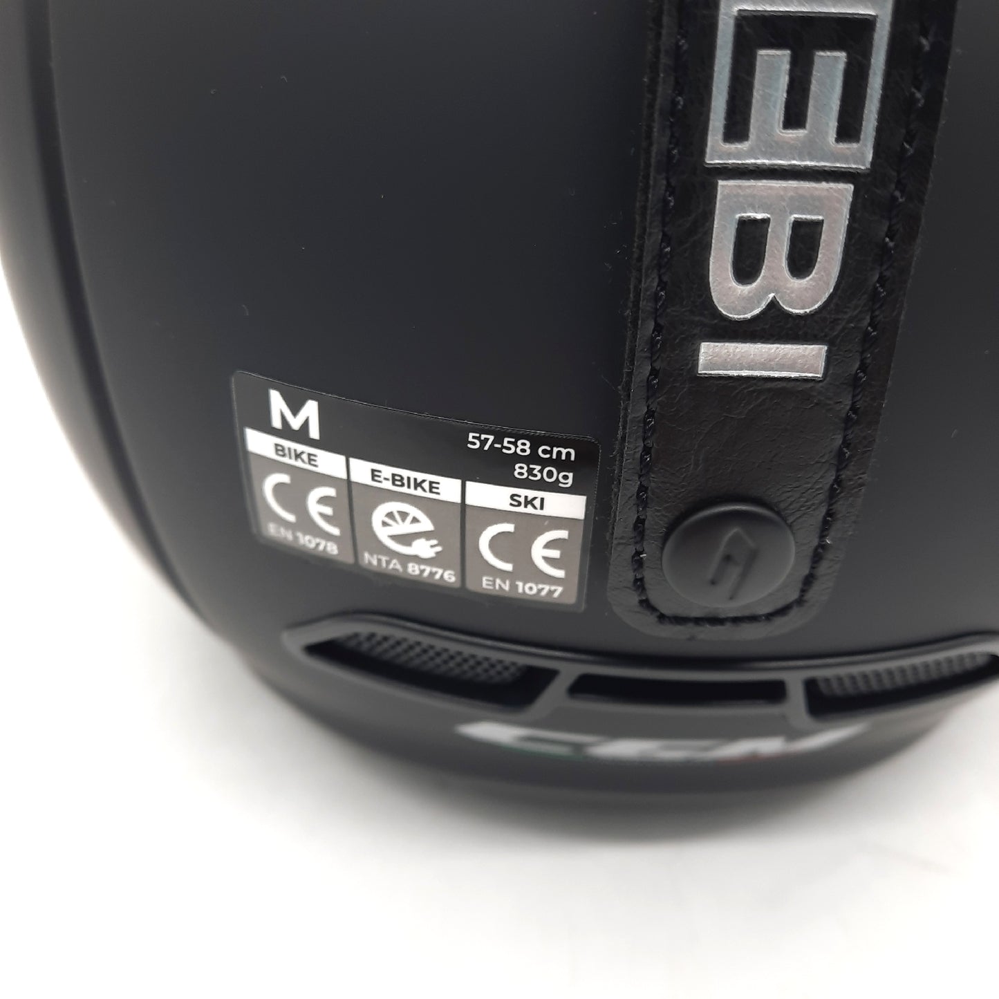 CGM Skihelm Schutzhelme EBI Unisex Schwarz Matt Größe M 57 58cm Snow Sport