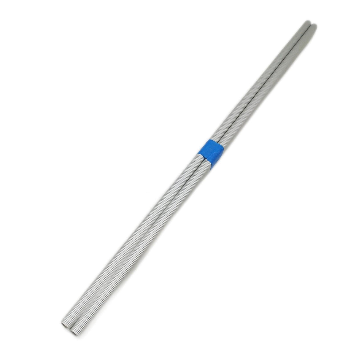 EMUCA 7070362 Kleiderstangen-Set, Aluminium und Zamak, metallisierte Halterung