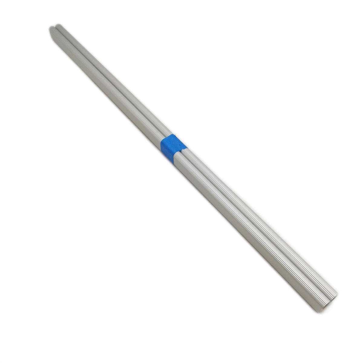 EMUCA 7070362 Kleiderstangen-Set, Aluminium und Zamak, metallisierte Halterung