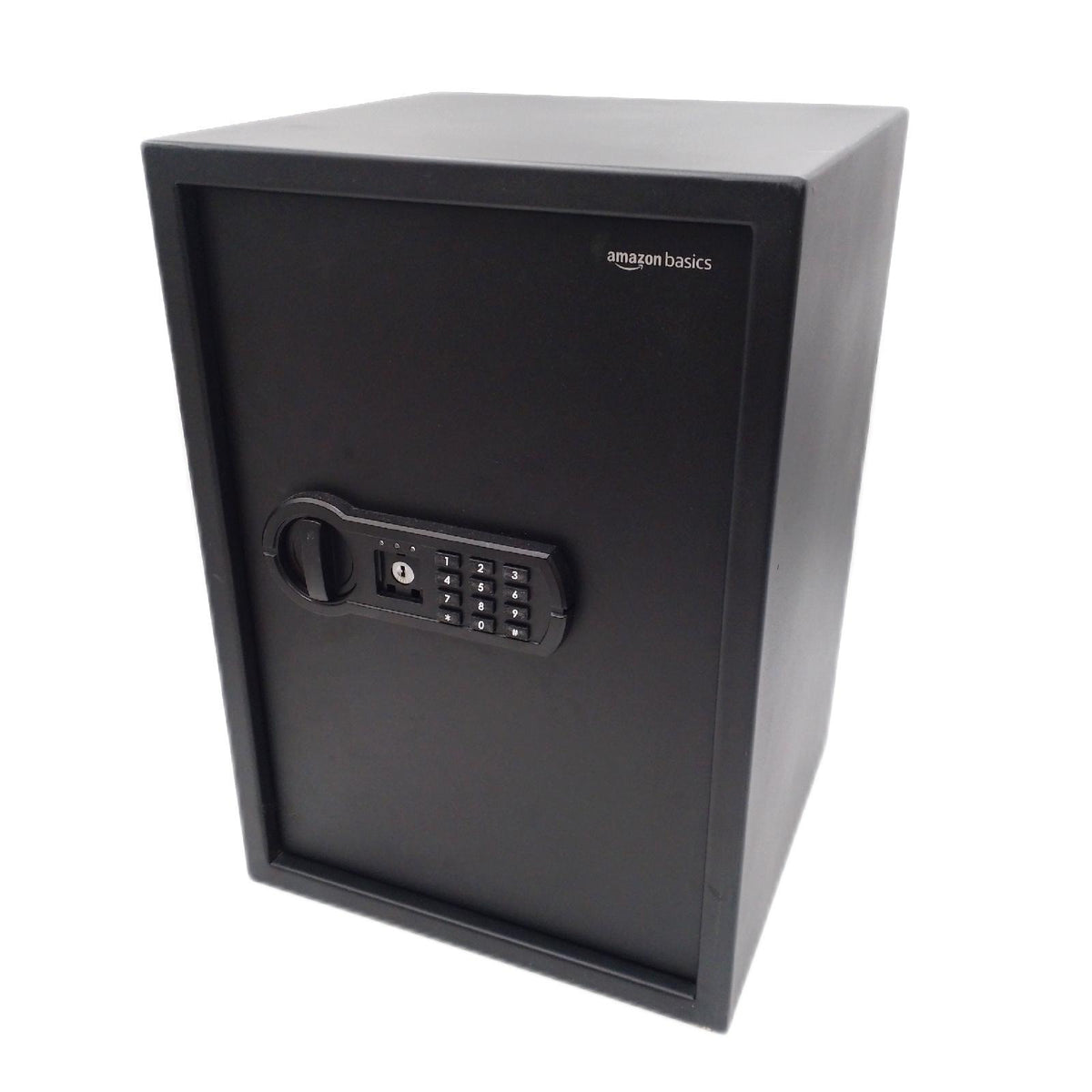 Amazon Basics Elektronischer Tresor Stahl programmierbar Defekt verschlossen ohne Schlüssel Kratzer