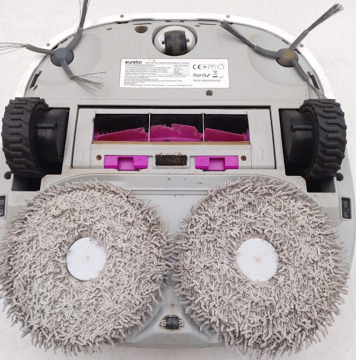 Eureka Ultra Saugroboter mit Wischfunktion Robotic Floorcare gebraucht starke Gebrauchsspuren