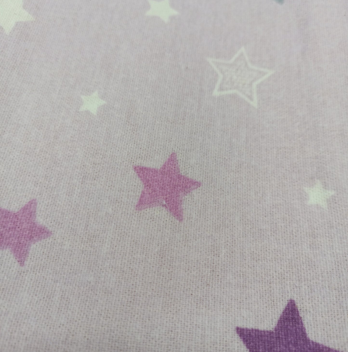 Bettwäsche Set Kinder Bettwäsche Textilien 135x200 Baumwolle Rosa Sterne Schlafkomfort