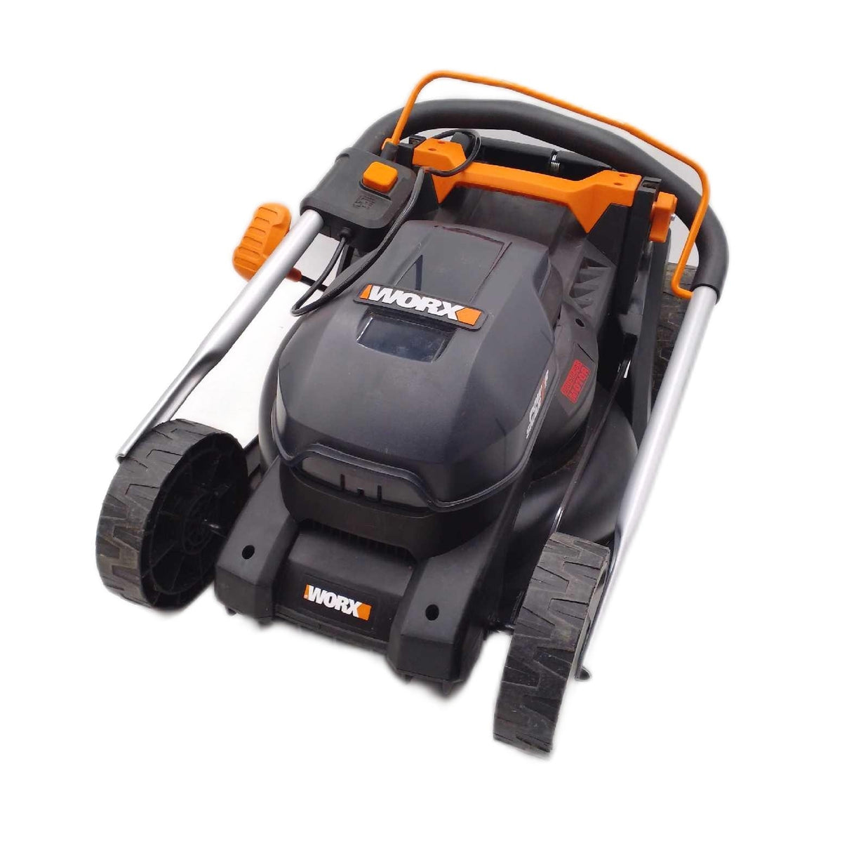 WORX WG733E Akku Rasenmaeher 20V 33cm Schnittbre