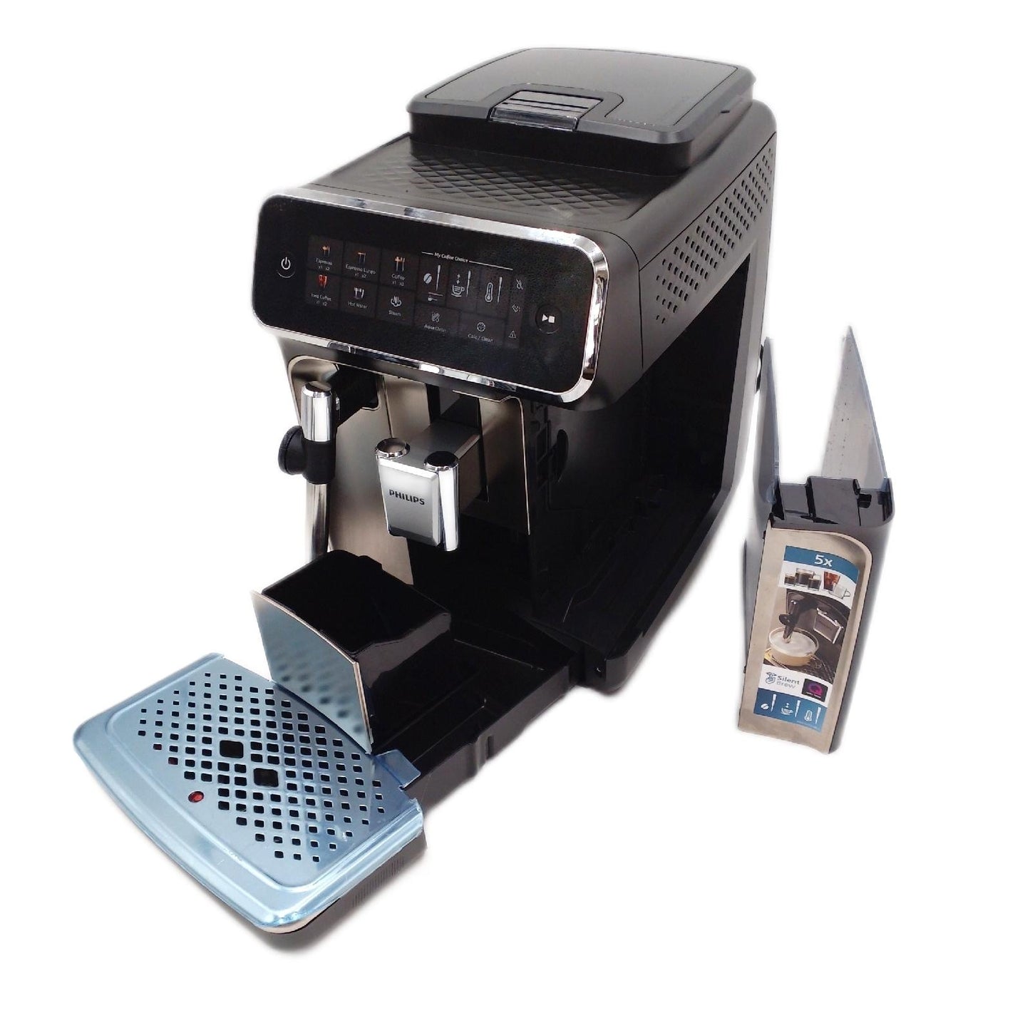 Philips Kaffeemaschine Kaffeezubereiter 3300 Serie Automatik mit Touch Display und