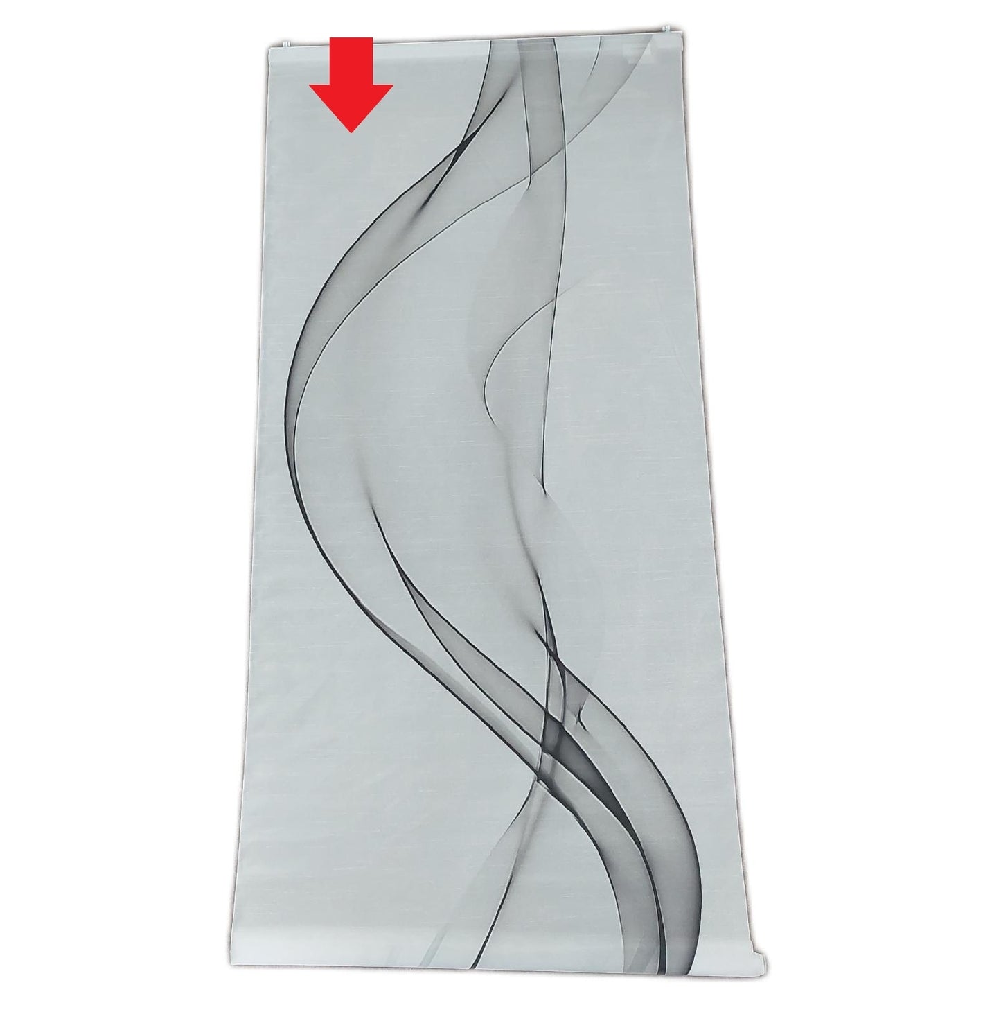 Home fashion Schiebevorhang Vorhänge Edmonton Polyester Grau 245x60 cm stilvoll modern