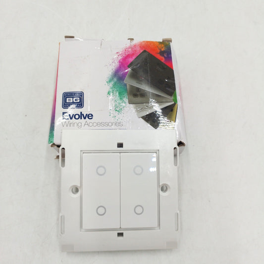 BG Electrical Lichtschalter Doppel Touch Dimmer Licht Steckdose SecondarySlave 2 Wege Bedienung