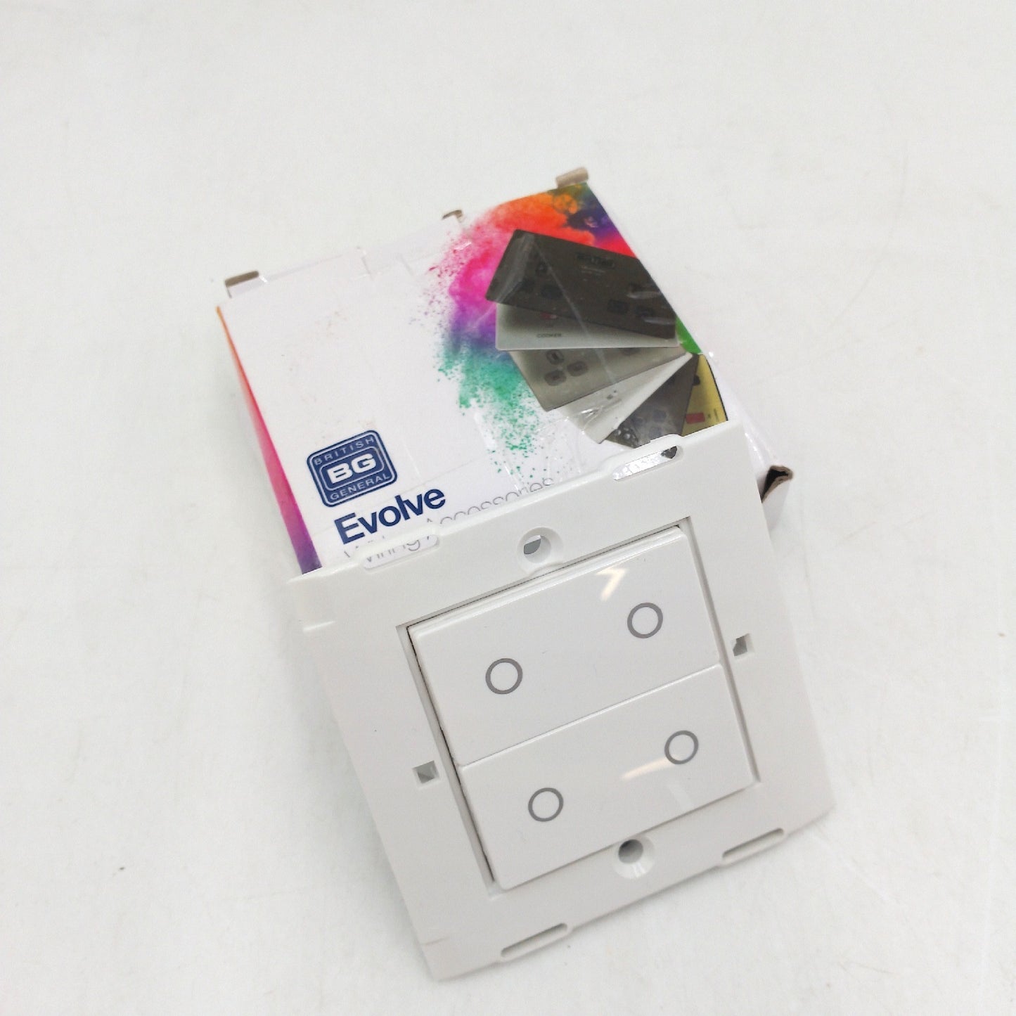 BG Electrical Lichtschalter Doppel Touch Dimmer Licht Steckdose SecondarySlave 2 Wege Bedienung