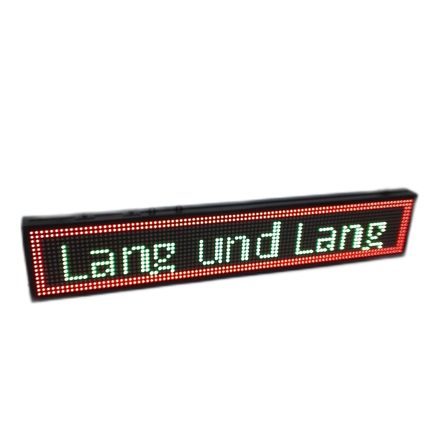 WLAN Steuerbare LED Schild Leuchtreklame 99cm x 19cm Mehrfar
